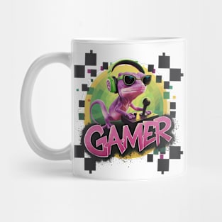 Gecko Gamer Mug